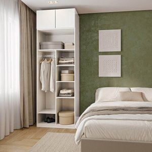 Guarda-roupa Modulado 2 Peças 2 Portas Jade Cabecasa Madeiramadeira