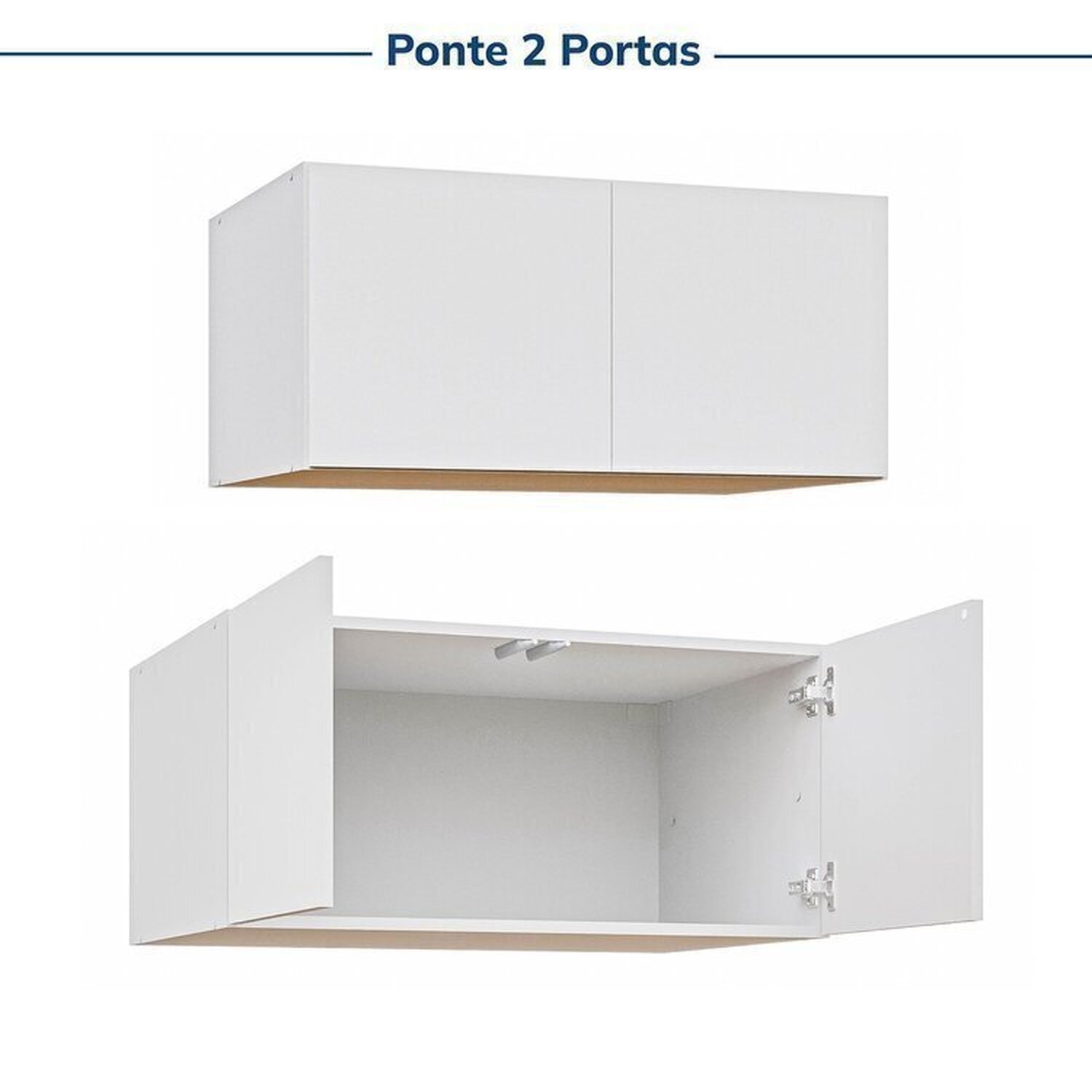 Guarda-roupa Modulado 2 Peças 2 Portas Jade Cabecasa Madeiramadeira - 12