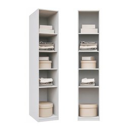 Guarda-roupa Modulado 2 Peças 2 Portas Jade Cabecasa Madeiramadeira - 12