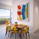 Ver imagem 1 de Quadro Canvas Matisse Minimalista 90x60cm Mold Branca