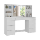 Ver imagem 2 de Penteadeira 9 Gavetas com Espelho e Led 8402