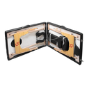 Ver imagem 5 de Maca Portátil Goldlife Luxo 250kg 70cm Preta