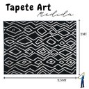 Ver imagem 1 de Tapete Sala Black Art 2,00x2,50 Preto Off White