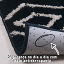 Ver imagem 3 de Tapete Sala Black Art 2,00x2,50 Preto Off White