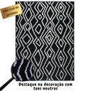 Ver imagem 4 de Tapete Sala Black Art 2,00x2,50 Preto Off White