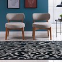 Ver imagem 2 de Tapete Sala Black Art 2,00x2,50 Preto Off White