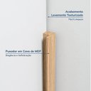 Ver mais imagens de Guarda-Roupa Planejado de Canto 2 Peças 4 Portas Jade CabeCasa MadeiraOriginals Branco/Fosco