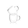 Conjunto 2 Xícaras Café com Parede Dupla com Alça 150ml - 3