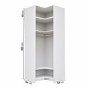 Ver imagem 4 de Guarda-Roupa Planejado de Canto 2 Peças 2 Portas Jade CabeCasa MadeiraOriginals Branco/Fosco