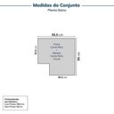 Ver imagem 3 de Guarda-Roupa Planejado de Canto 2 Peças 2 Portas Jade CabeCasa MadeiraOriginals Branco/Fosco