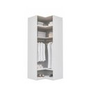 Ver imagem 6 de Guarda-Roupa Planejado de Canto 2 Peças 2 Portas Jade CabeCasa MadeiraOriginals Branco/Fosco