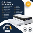 Ver imagem 4 de Cama Box com Colchão Gazin de Espuma D28 Pillow Top Ortoblack + Auxiliar de Espuma Solteiro 88cm