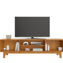 Ver imagem 2 de Rack Mdf e Mdp Ripado para Tv de até 70 Polegadas Cinamomo