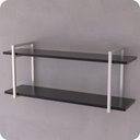 Ver imagem 3 de Prateleira Estilo Industrial Banheiro Parede Gnd Bp 120cm