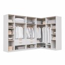 Ver imagem 6 de Guarda-roupa Modulado de Canto 5 Peças sem Portas Jade CabeCasa MadeiraOriginals