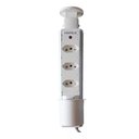 Ver imagem 1 de Torre de Embutir Powerplug 3t com 03 Tomadas 20a Branca Hafele 01 Unidade