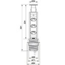 Ver imagem 2 de Torre de Embutir Powerplug 3t com 03 Tomadas 20a Branca Hafele 01 Unidade