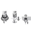 Ver imagem 3 de Torre de Embutir Powerplug 3t com 03 Tomadas 20a Branca Hafele 01 Unidade