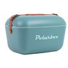 Caixa Térmica Cooler Polarbox 12l Azul Marine - Alça Marrom Polarbox Blue Marine Alça Classic Marro - 1