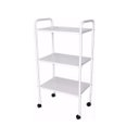 Ver imagem 6 de Kit Podologia Azul Cadeira Luminária Exaustor Carrinho Mocho Bandejas Resíduo e Instrumentais