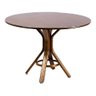 Mesa de Jantar Estrela Móvel 5 Diâmetro: 120cm Laca - Off White - 1