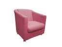Ver imagem 2 de Kit 2 Poltronas Decorativa Biane Suede Rosa Pés Cromado Ms Decor