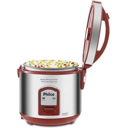 Arrozeira Elétrica a Vapor Philco Ph10 Visor Glass Inox 220v - 2