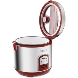 Arrozeira Elétrica a Vapor Philco Ph10 Visor Glass Inox 220v - 5