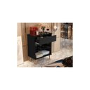 Ver imagem 1 de Aparador Buffet Beatriz Cantinho do Café 1 Gaveta com Pés Retrô - Preto