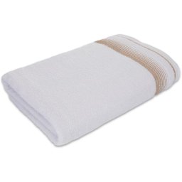 Jogo com 2 Toalhas Luxury Soft Beka 360 G/m² 1 Banho + 1 Rosto Luxo Branco - 1