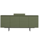 Ver imagem 2 de Aparador Buffet para Sala de Jantar 4 Portas 180cm Pés Industrial Graciosa A05 Menta - Lyam Decor