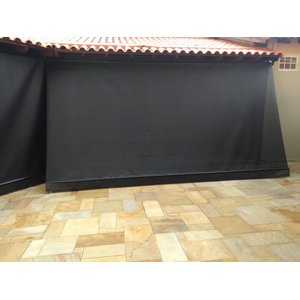 Toldo Cortina Pronto - 2,00m x 2,75m - Preto DF Preto