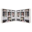 Ver imagem 1 de Closet Casal sem Portas 8 Gavetas Paris Duo Premium Minastex