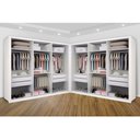 Ver imagem 2 de Closet Casal sem Portas 8 Gavetas Paris Duo Premium Minastex