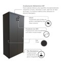 Ver mais imagens de Armário Alto 2 Portas para Escritório Preto