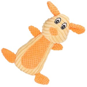 Mordedor Pelucia Com Apito Cachorro Gato Pet Caes Brinquedo De Dentiçao Animais Estimaçao Divertido 