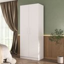Ver imagem 1 de Sapateira Multiuso 2 Portas 6 Prateleiras 8700 Branco