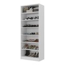 Ver imagem 3 de Sapateira Multiuso 2 Portas 6 Prateleiras 8700 Branco