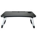 Ver imagem 1 de Mesa para Notebook Portátil Dobrável Cama Porta Tablet:Preto