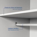 Ver mais imagens de Guarda-roupa Modulado de Canto 10 Peças 9 Portas Jade CabeCasa MadeiraOriginals