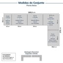 Ver imagem 3 de Guarda-Roupa Planejado de Canto 10 Peças 9 Portas Jade CabeCasa MadeiraOriginals Branco/Fosco