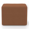 Puff Decorativo Living Yumi Retangular 60cm Bouclê Terracota - Desk Design - 5