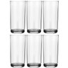Kit 6 Copos de Vidro Long Drink 300ml Cylinder Transparente para Servir Sucos Água - 1