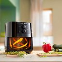 Ver imagem 5 de Fritadeira Philips Walita Série 3000 4,1l Preta Ri9201 127v