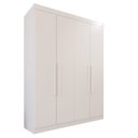 Ver imagem 4 de Guarda-roupa Solteiro 4 Portas 3 Gavetas Roma Espresso Móveis