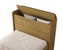 Ver imagem 5 de Cama de Solteiro com Auxiliar Tamires com Capitone Estofado 2 Gavetas e Bau de Mdf