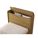 Ver imagem 5 de Cama de Solteiro com Auxiliar Tamires com Capitone Estofado 2 Gavetas e Bau de Mdf