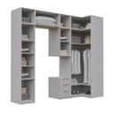 Ver imagem 6 de Guarda-roupa Modulado de Canto 8 Peças 10 Portas Jade CabeCasa MadeiraOriginals