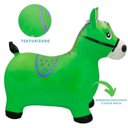 Ver imagem 5 de Cavalinho Upa Upa Brinquedo Pocoto Inflavel Musical Cor:verd