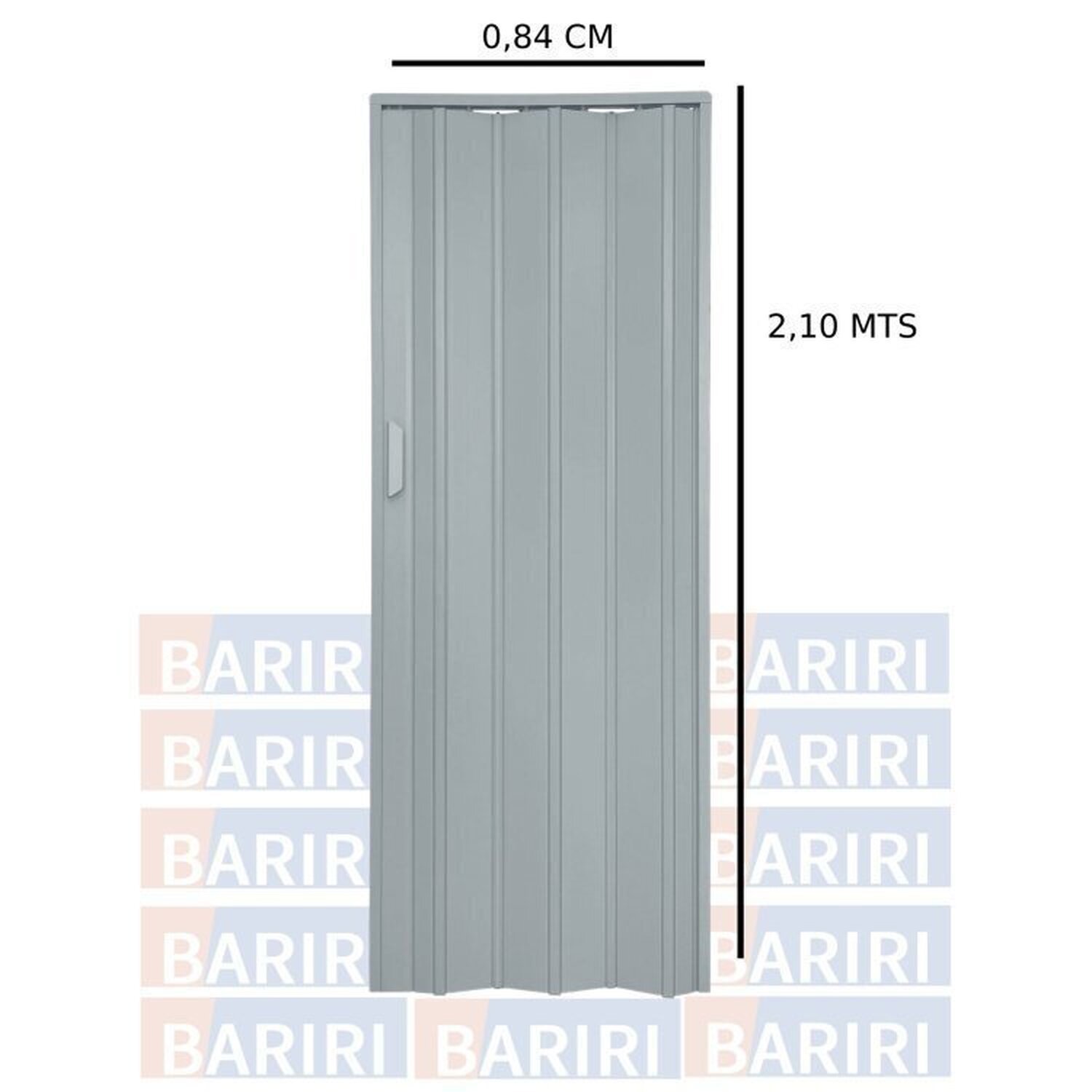 Kit com 2 Portas Sanfonadas de Pvc 210x84cm Bariri - 5